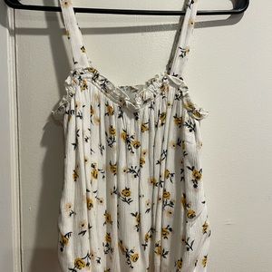 floral tank top